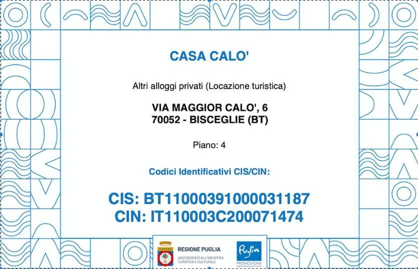 ビシェーリエCasa Calo'アパートメント エクステリア 写真